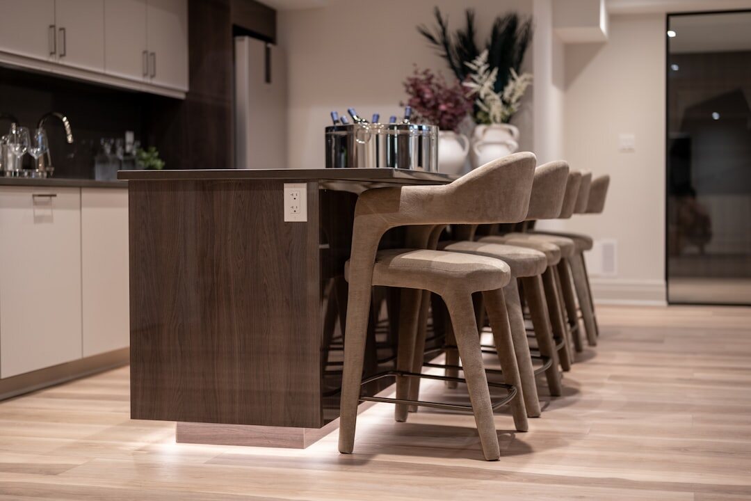 luxury kitchen island