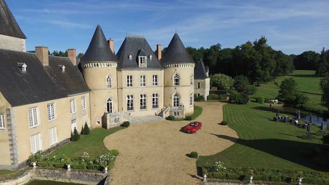 french chateau exterior